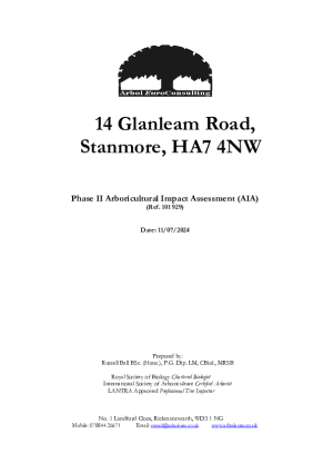 Arboricultural Impact Assessment 